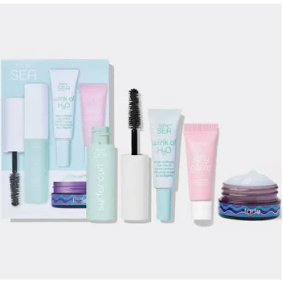 TARTE "SEA" BEST-SELLERS STARTER MAKEUP & SKINCARE SET - Picture 1 of 6